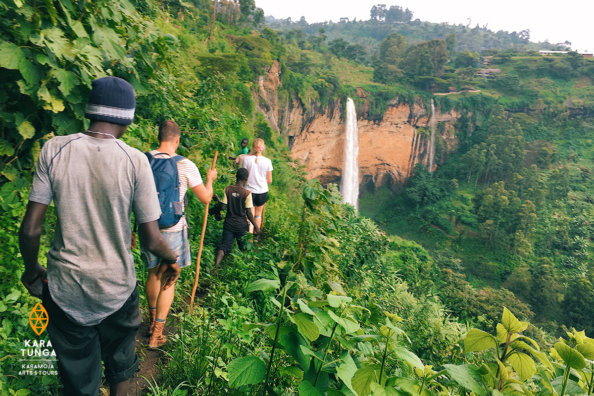 hiking sipi falls- Umarella Voyage Safaris