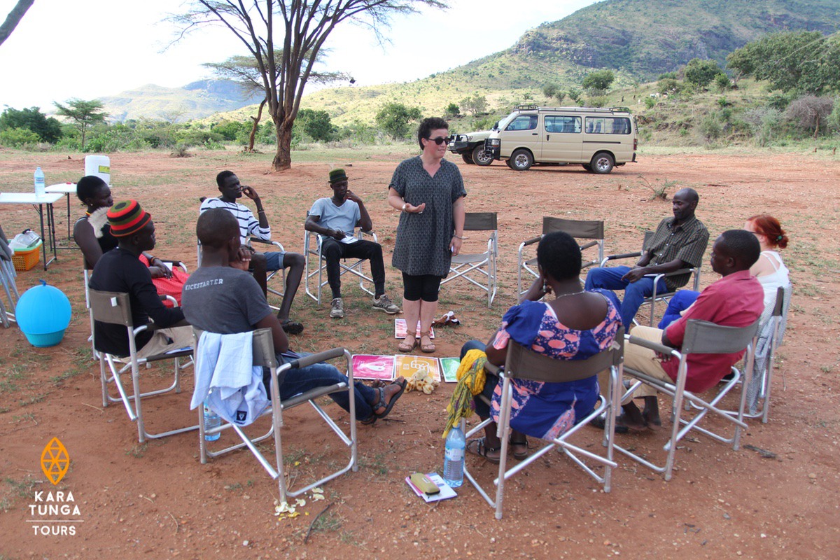 Akiiki Marijke Dherde Verbindende Communicatie Mindfulness Reis Karamoja Uganda