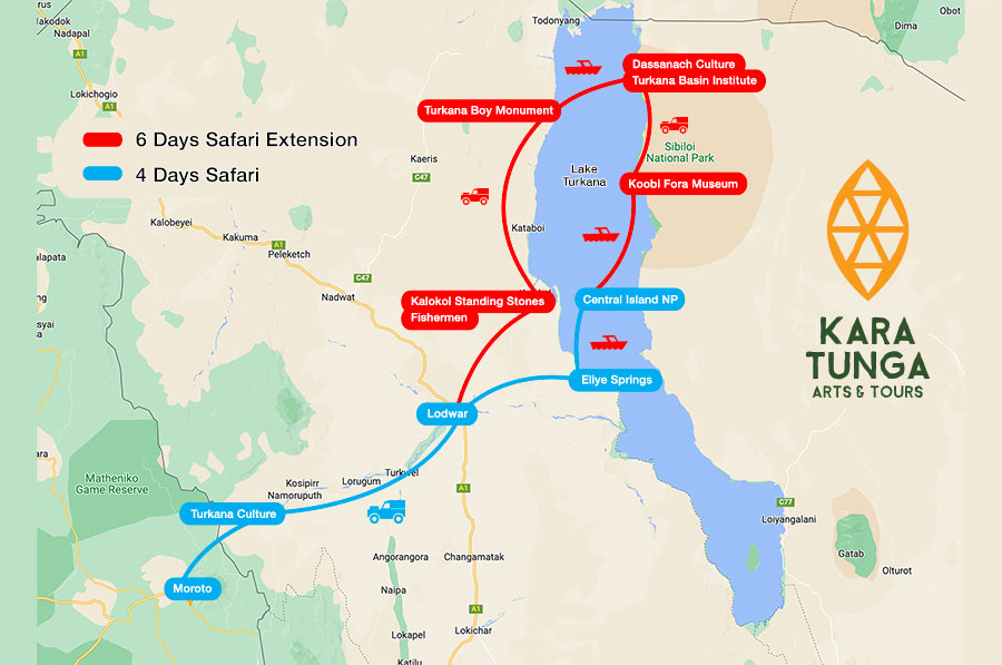 6-4 Days Lake Turkana Safari Tour Moroto Karamoja Kara-Tunga