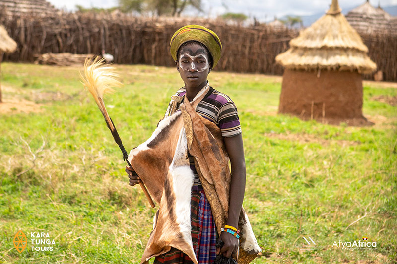 Kara-Tunga Karamoja Northeastern Uganda Tours Travel Safari Cultural Village Visit