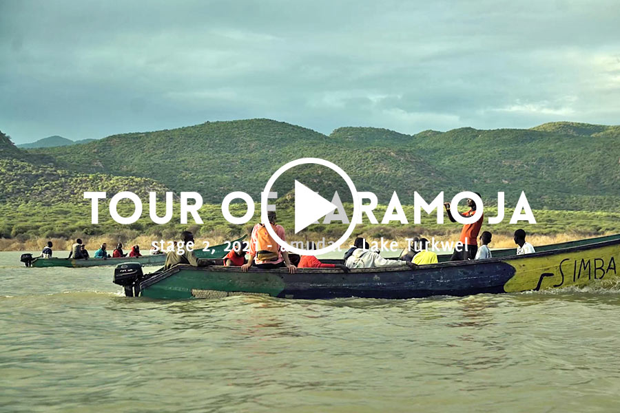 tour of karamoja uganda bicycle tour video amudat lake turkwel