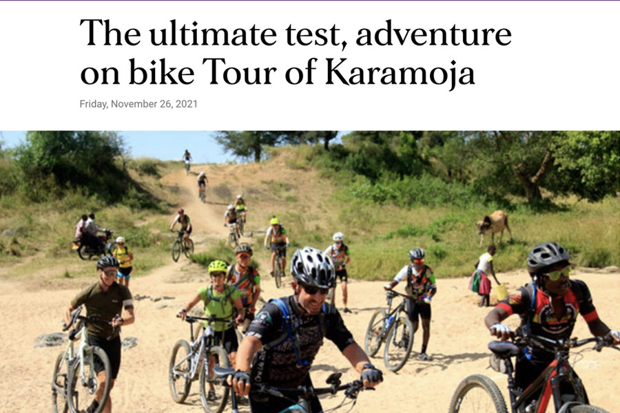 Karamoja UGanda Bicycle Tour Review Newspaper